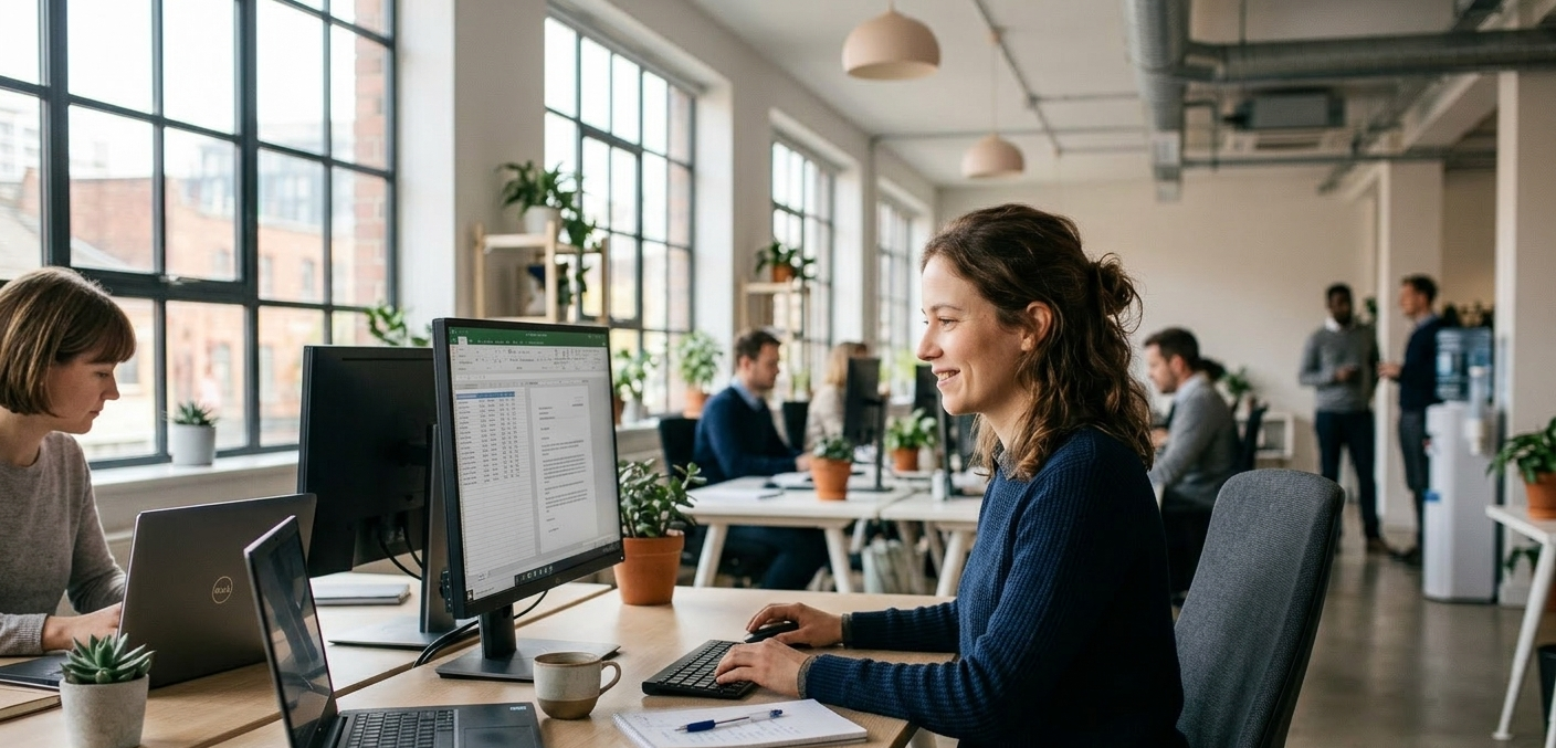 Arbeit als Spediteur